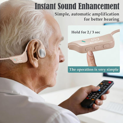 Aurimi® Z18 Bone Conduction Personal Sound Amplifier（Standard Version）