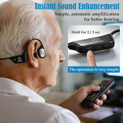 Aurimi® Z18 Bone Conduction Personal Sound Amplifier（Standard Version）